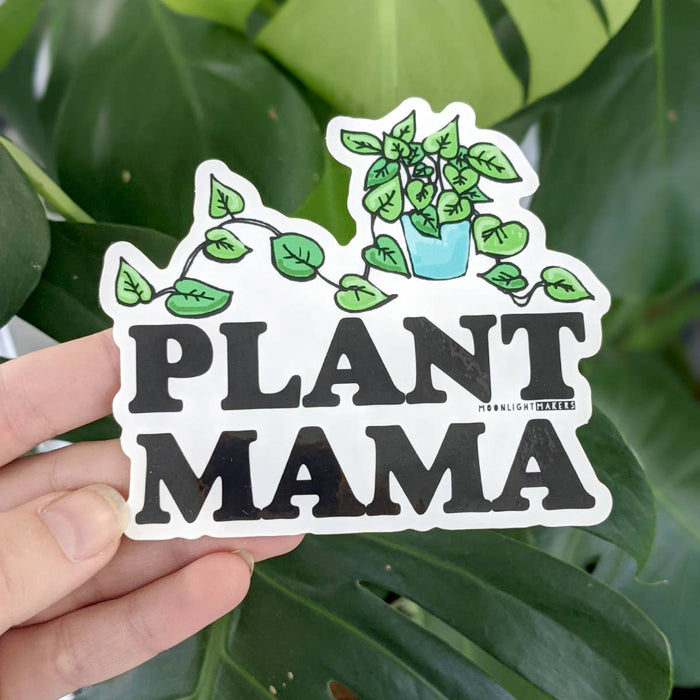 Moonlight Makers - Plant Mama - Die Cut Stickers -