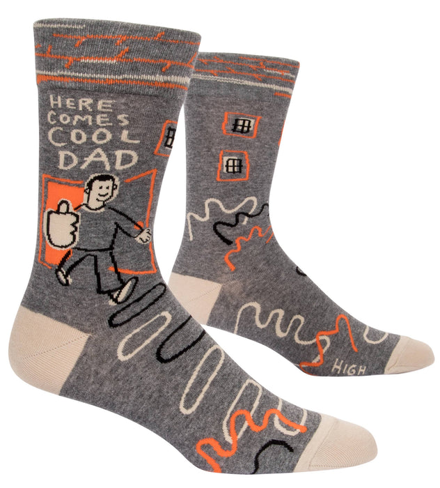 Blue Q - Here Comes Cool Dad Men's Socks