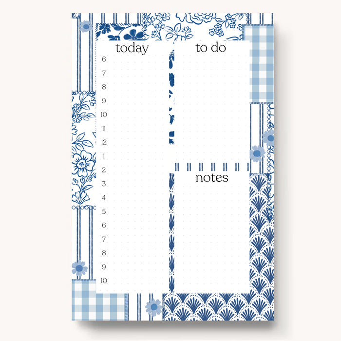Elyse Breanne Design - Floral Daily Planner Notepad