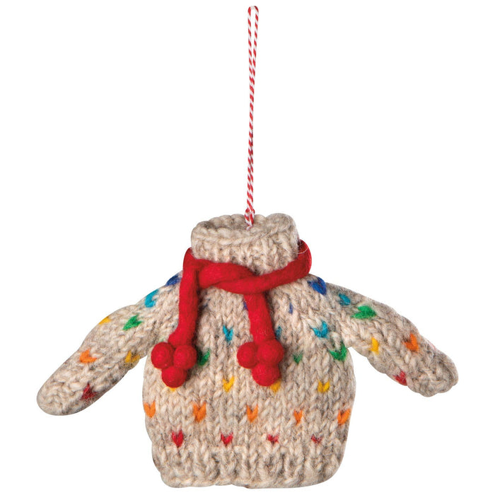 Danica Jubilee - Sweater Party Felt Christmas Tree Ornaments - 3 Styles