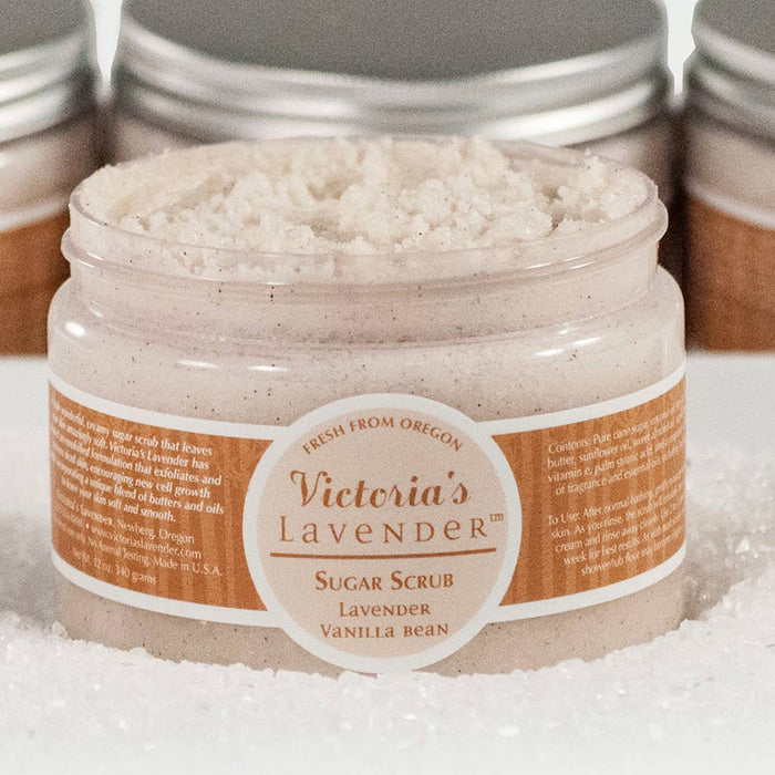 Victoria's Lavender, LLC - Sugar Scrub-Vanilla Lavender