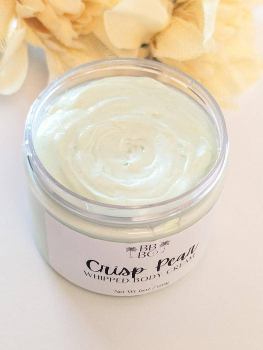 Beachy Bubbles Bath Co - Crisp Pear Whipped Body Cream