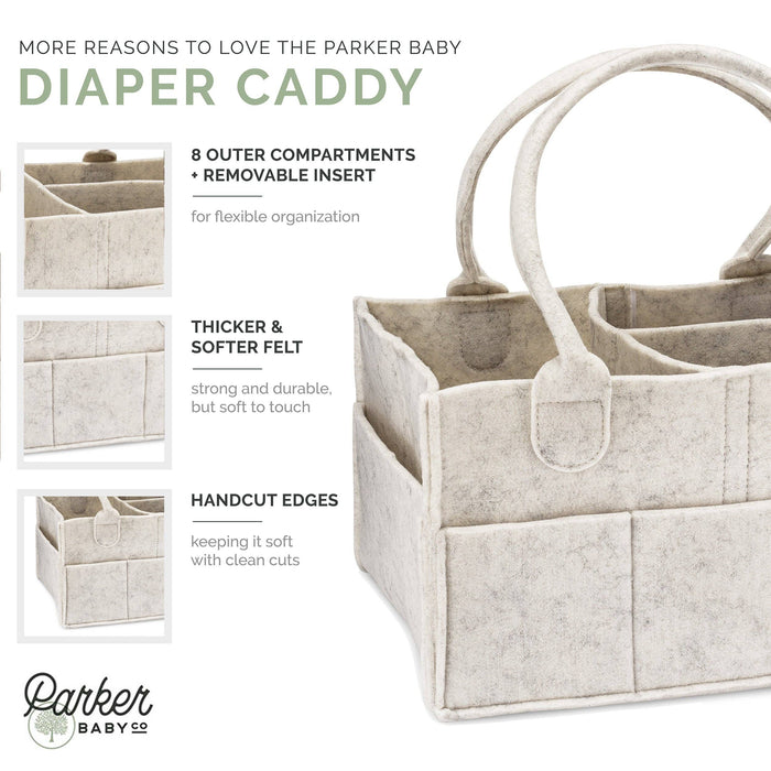 Parker Baby Co. Diaper Caddy