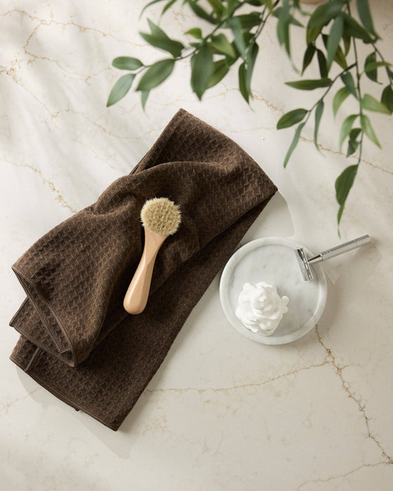 Geometry - Espresso Truffle Hand Towel