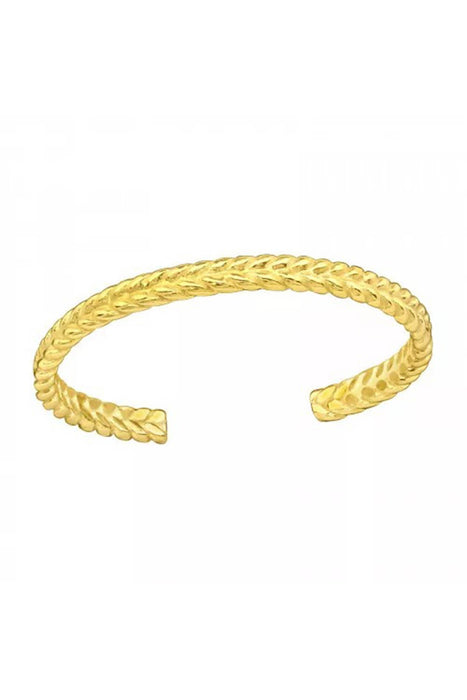 Zoey Simmons - 18k Vermeil Braid Adjustable Toe Ring