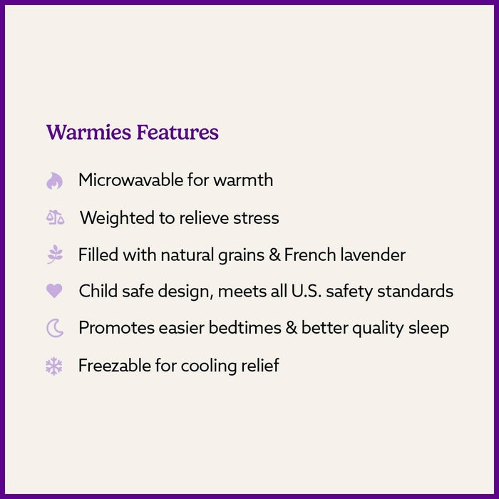 Warmies - Lavender Scented Plush - Gifts - Fall - Brown Bear Warmies