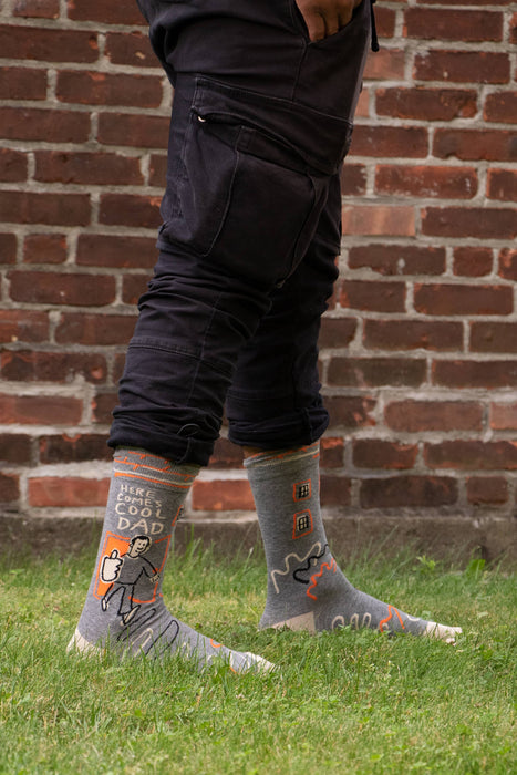 Blue Q - Here Comes Cool Dad Men's Socks