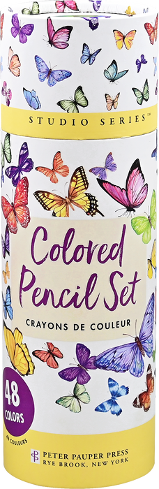 Peter Pauper Press - Studio Series Colored Pencils (Set of 48)