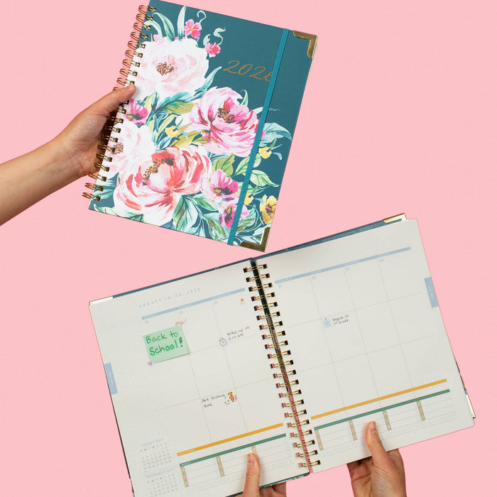 Studio Oh! - 2026 Bella Flora Extra-Large Spiral Planner