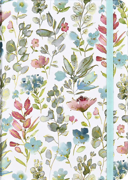 Peter Pauper Press - Floral Watercolor Journal