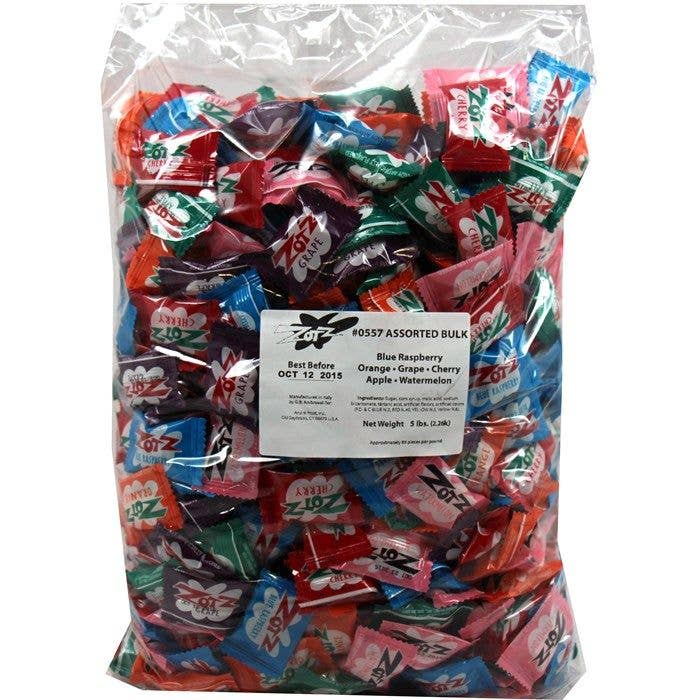 Grandpa Joe's Candy Shop - Zotz Fizzing Candy Assorted Flavors Bulk