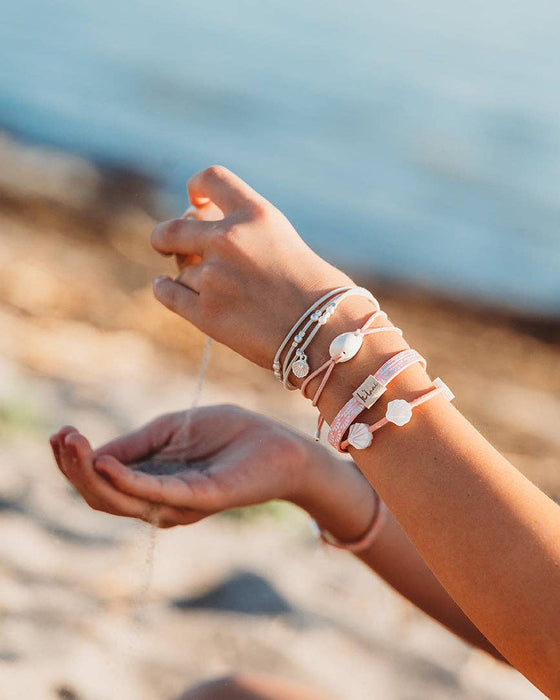 K'Lani hair tie bracelets - Shimmer