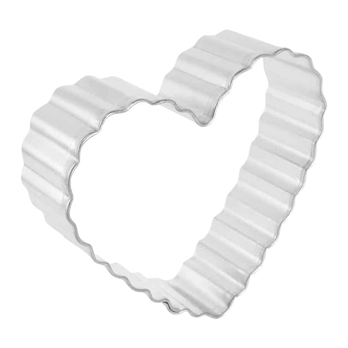 R&M International - Fluted Heart Cookie Cutter (3.5")