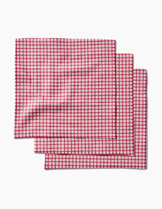 Geometry - Fireside Plaid Red
