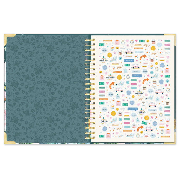 Studio Oh! - 2026 Bella Flora Extra-Large Spiral Planner