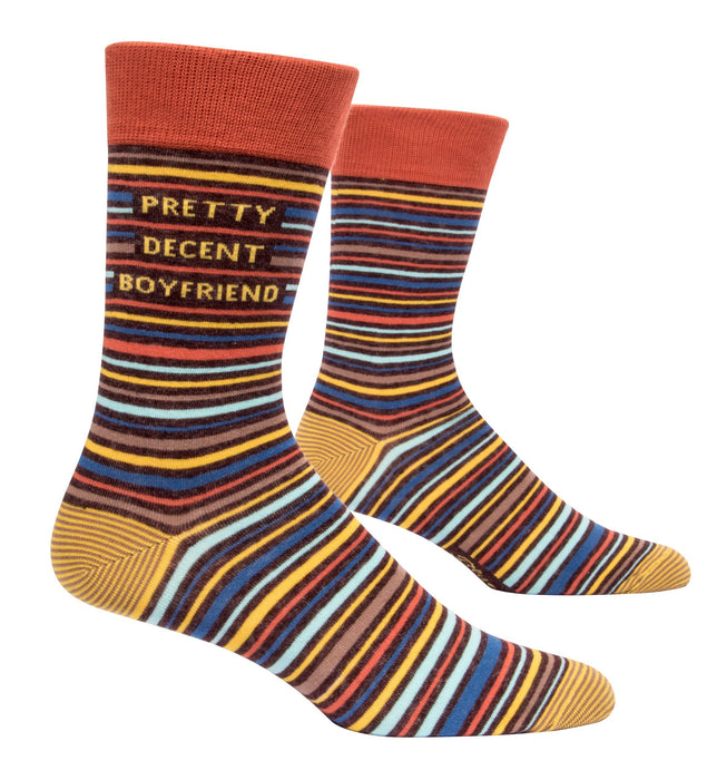 Blue Q - Pretty Decent Boyfriend Men's Socks