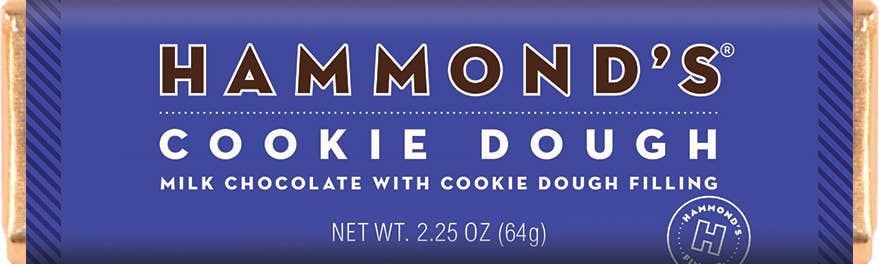 Hammond's Candies - Cookie Dough Milk Chocolate Candy Bar