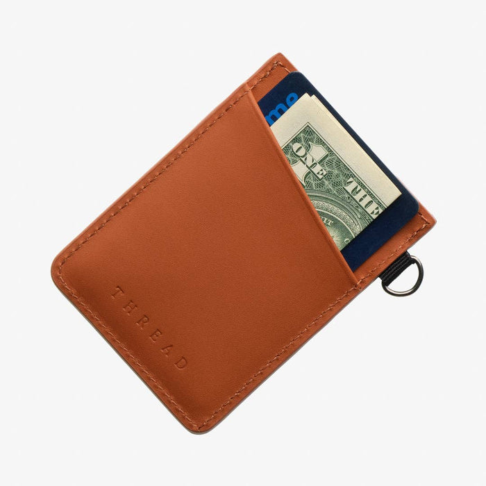 Thread - Polka Dot - Vertical Leather Wallet