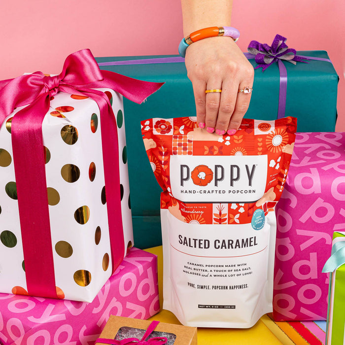 Poppy Hand-Crafted Popcorn Salted Caramel Popcorn