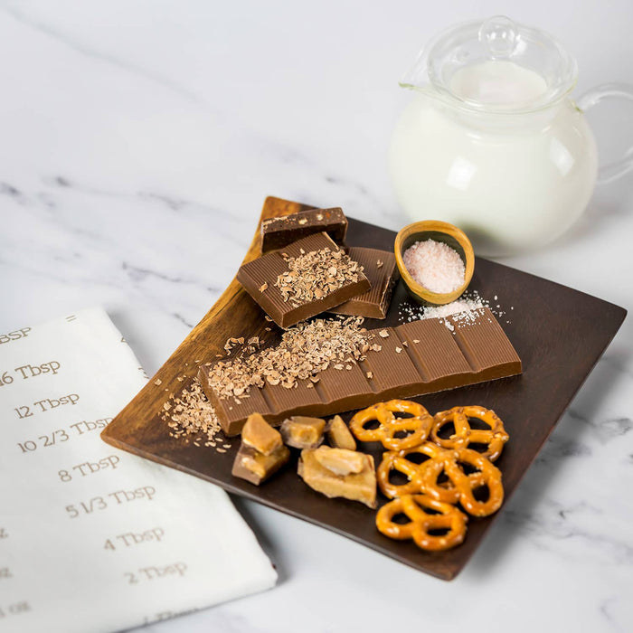 Astor Chocolate Corp. - Moodibars HUNGOVER Milk Chocolate Toffee Pretzel SeaSalt bar
