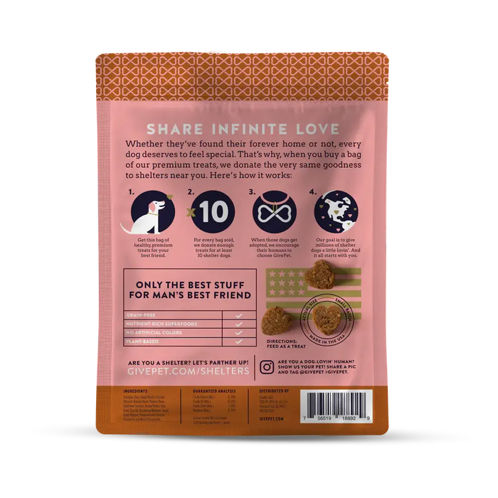 GivePet - GivePet Upward Dog Soft and Chewy Training Dog Treat
