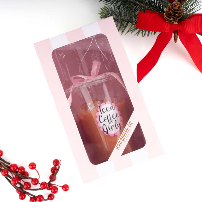 8 Oak Lane - Iced Coffee Boxed Glass Ornament