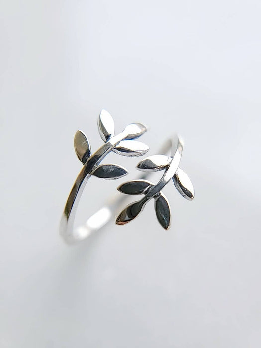 Ring Lizard Jewelry - Leaf Ring – Sterling Silver