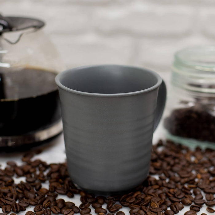 EAST AVENUE - Black Matte Glaze Finish 17 oz PRICE IS PER MUG