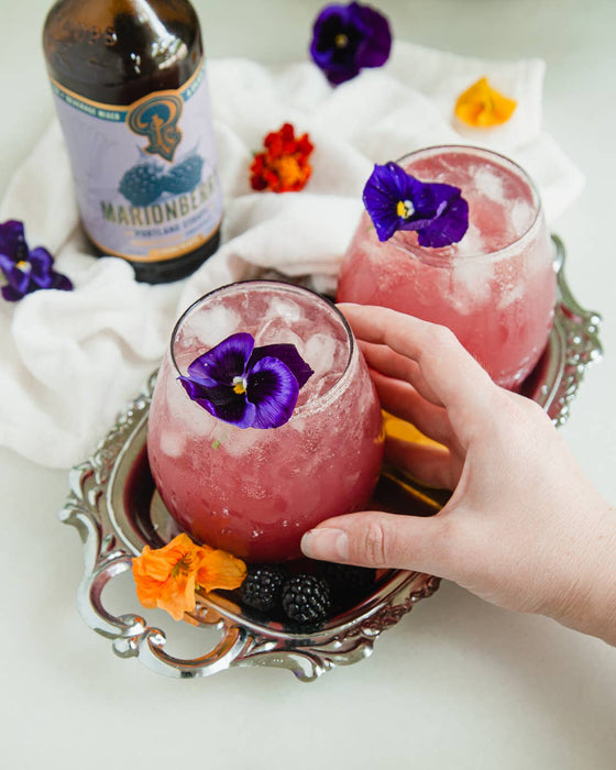 Portland Syrups - Marionberry Syrup 12oz - cocktail / mocktail beverage mixer