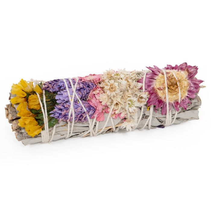 Andaluca - 4" Happy Floral Sage Smudge Stick