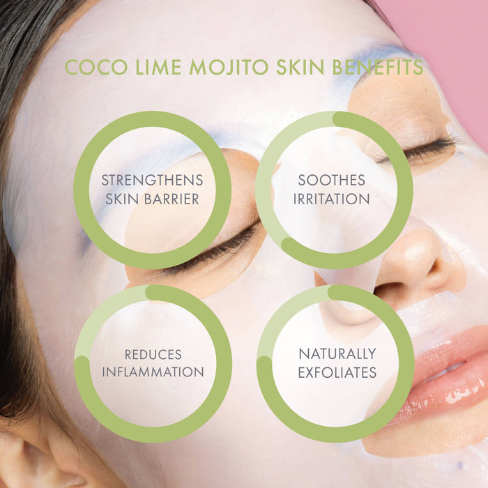 ESW Beauty - Coco Lime Mojito Clarifying Biocellulose Mocktail Mask