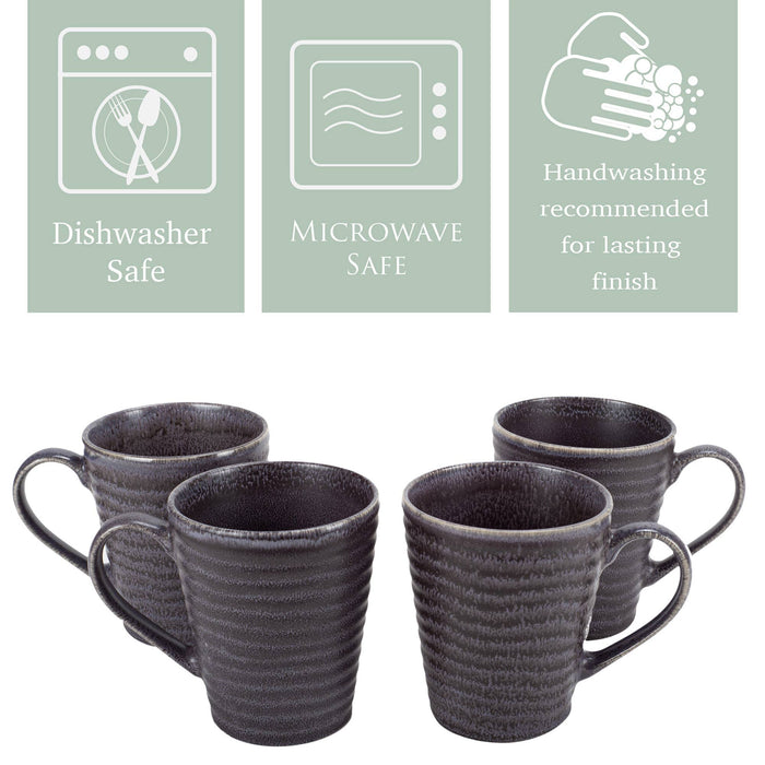 EAST AVENUE - Charcoal-Gray PRICE IS PER MUG