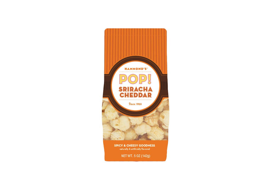 Hammond's Candies - Sriracha Cheddar Popcorn