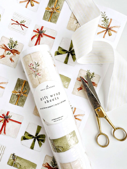 emily lex studio - Christmas gifts gift wrapping paper