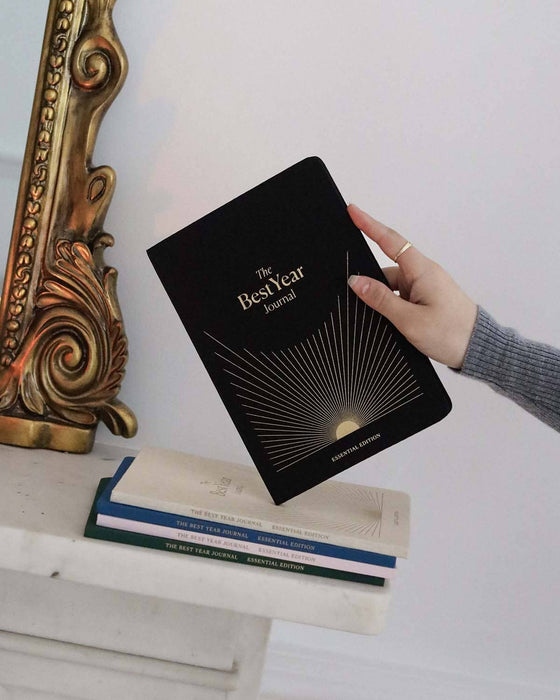 Intelligent Change - Best Year Journal Essential Black | New Year Goal Setting