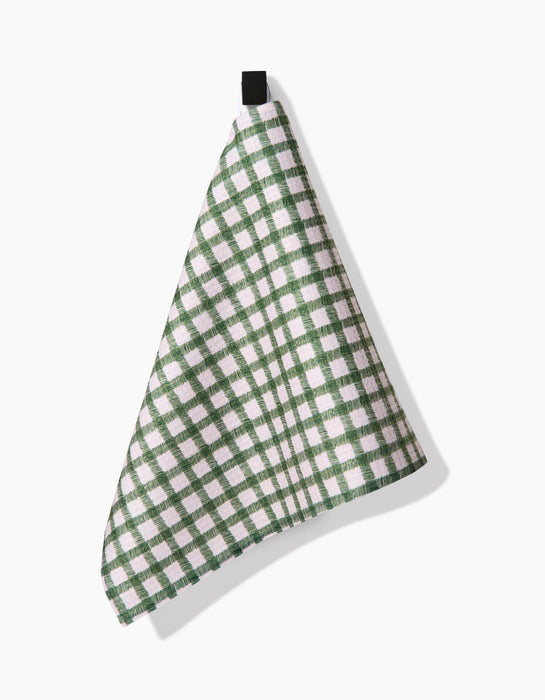 Geometry - Fireside Plaid Green