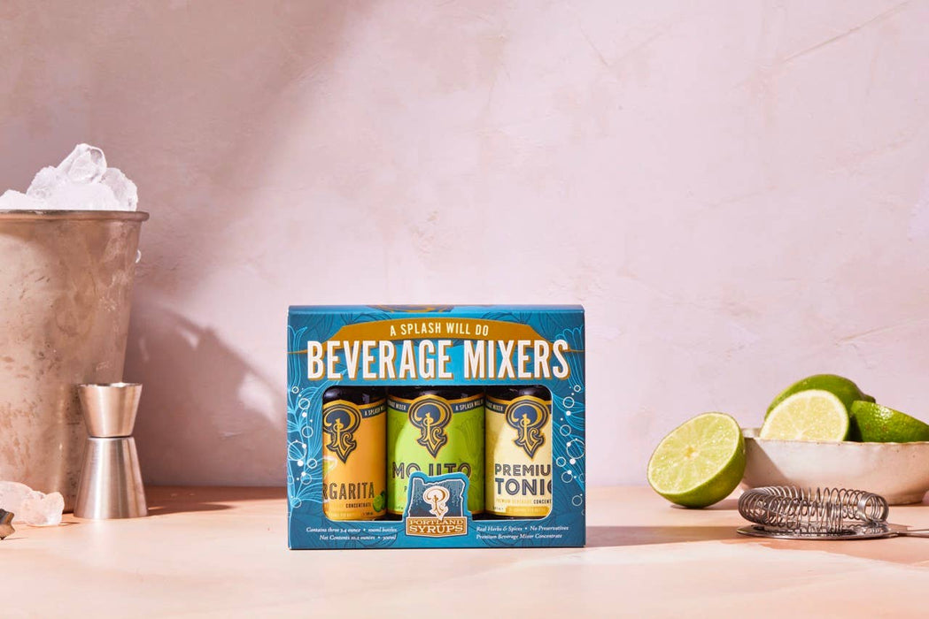 Portland Syrups - Gift Set - Blue Classic Cocktail Drink Mixers