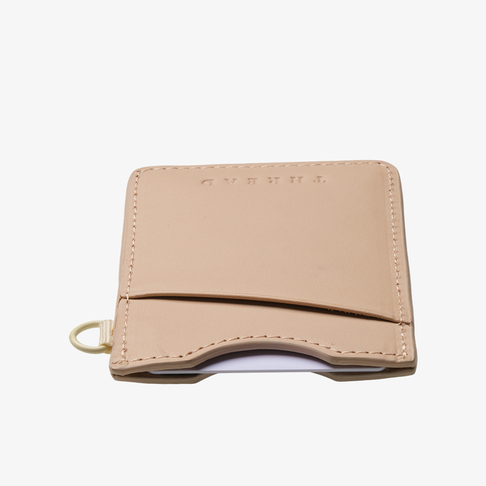 Thread - Green Gingham - Vertical Leather Wallet