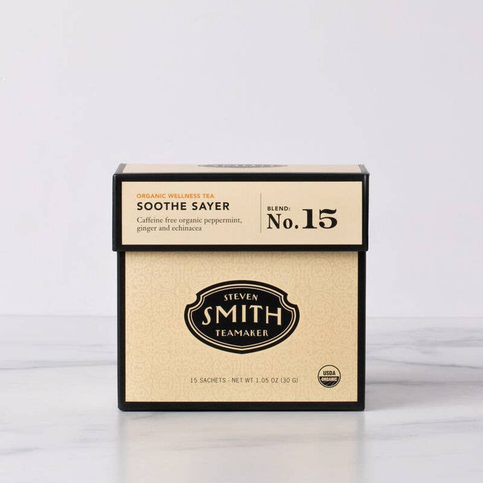 Smith Teamaker - Soothe Sayer - Organic Wellness Tea - Retail Cartons