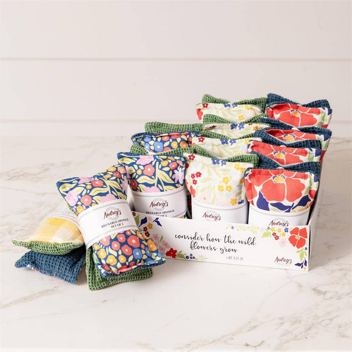 Audrey's Home & Gift - Reusable Fabric Sponges