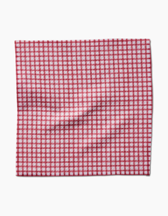 Geometry - Fireside Plaid Red