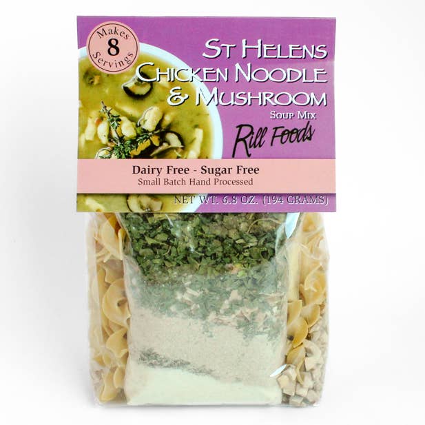 Rill Foods - Large Helens Chicken Noodle & Mushroom Soup Mix