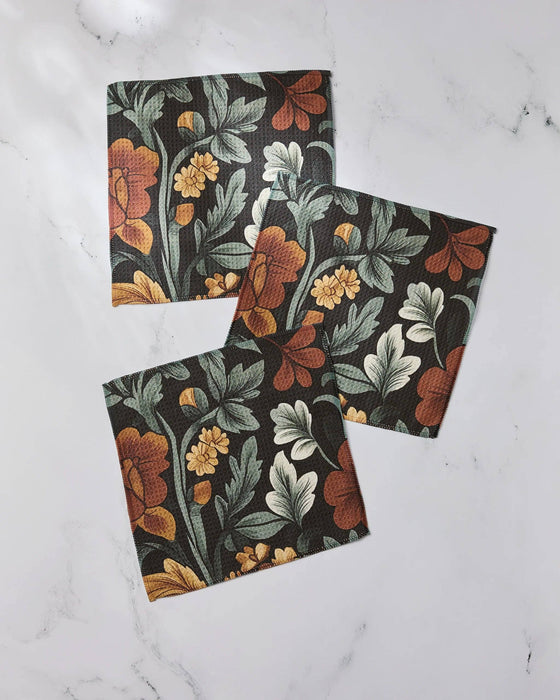 Geometry - Classic Floral Dishcloth Set