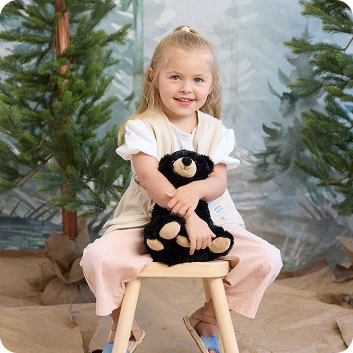 Warmies - Lavender Scented Plush - Gifts - Fall - Black Bear Warmies