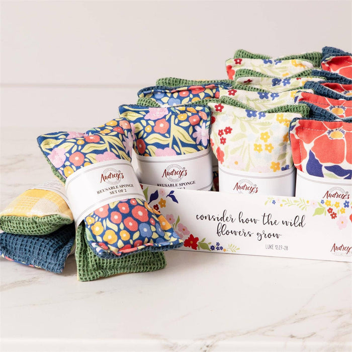 Audrey's Home & Gift - Reusable Fabric Sponges