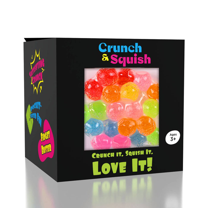 Showcase - Crunch & Squish Candy Series Crunchy Squishy Stress Ball Fidget Toy (1pc) Color Ships Assorted