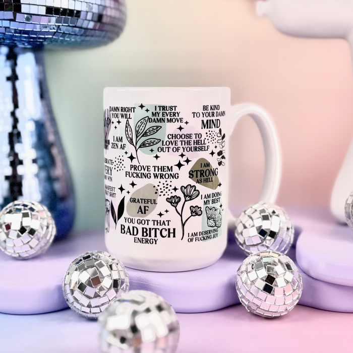 HandCrofted - NSFW Daily Reminders 15oz Mug