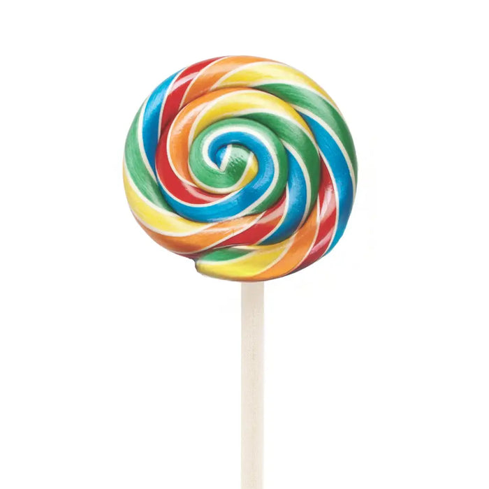 Hammond's Candies - Handmade Lollipop - Rainbow Blast Fruit Punch - 1 oz