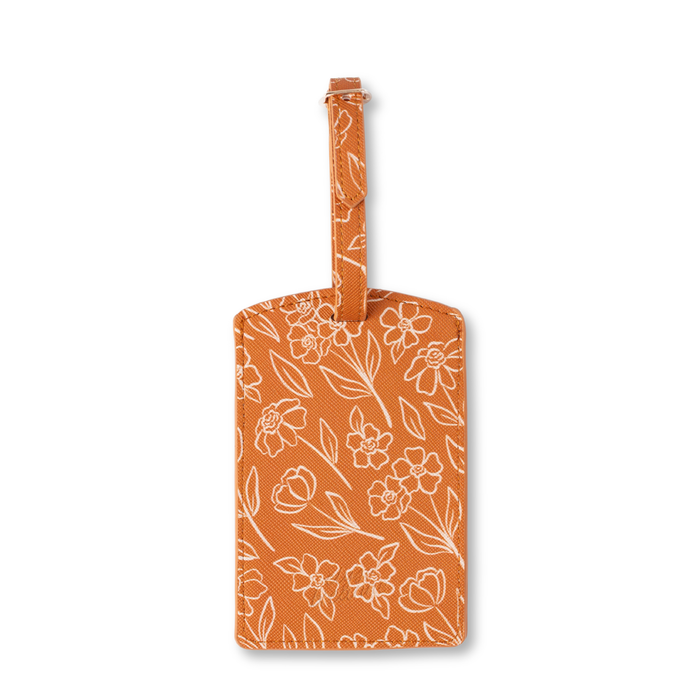 Elyse Breanne Design - Floral Luggage Tag