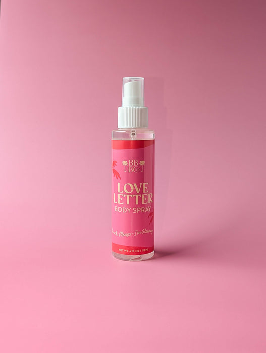 Beachy Bubbles Bath Co - Love Letter Body Spray